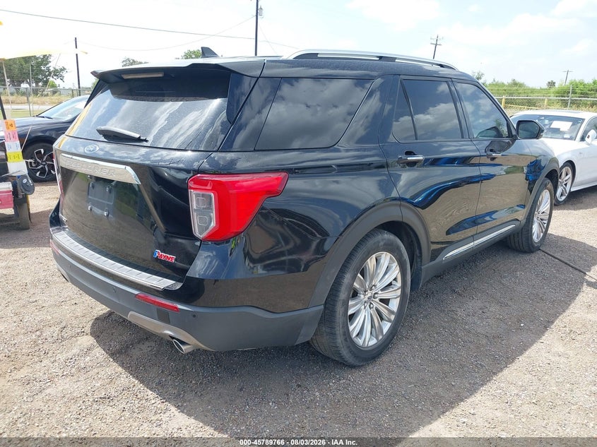 Vin: 1fmsk7fh8pgb20554, lot: 46288590, ford explorer limited 20234