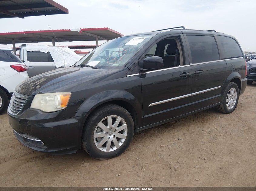 Vin: 2c4rc1bg6er124284, lot: 46288624, chrysler town & country touring 20142
