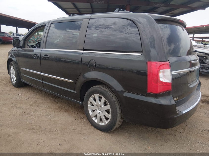 Vin: 2c4rc1bg6er124284, lot: 46288624, chrysler town & country touring 20143