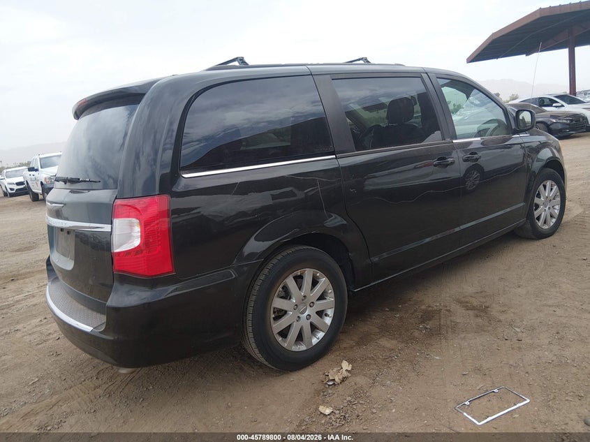 Vin: 2c4rc1bg6er124284, lot: 46288624, chrysler town & country touring 20144