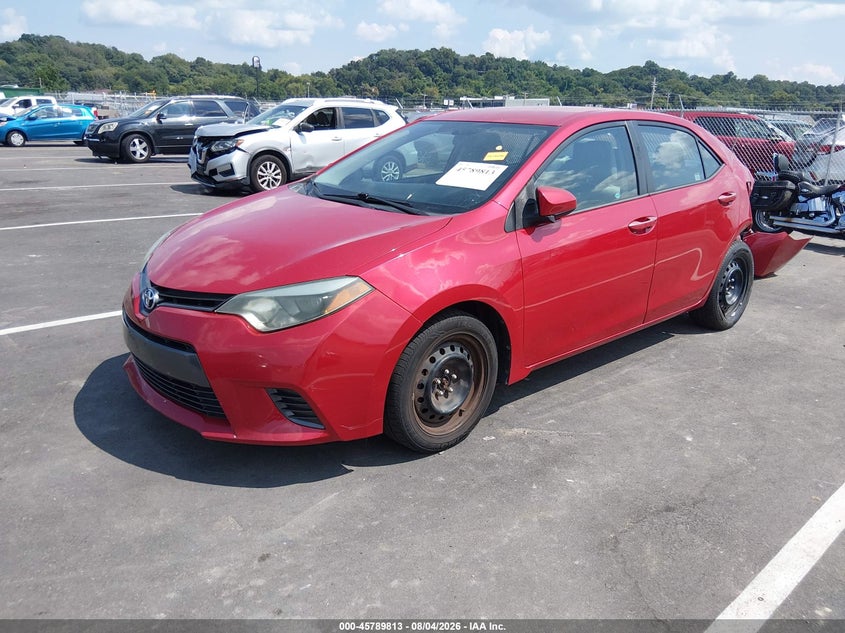 2015 TOYOTA COROLLA auction photo 2