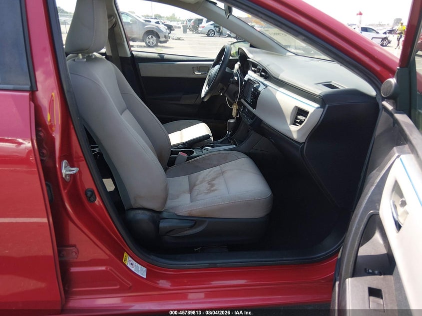 2015 TOYOTA COROLLA auction photo 5