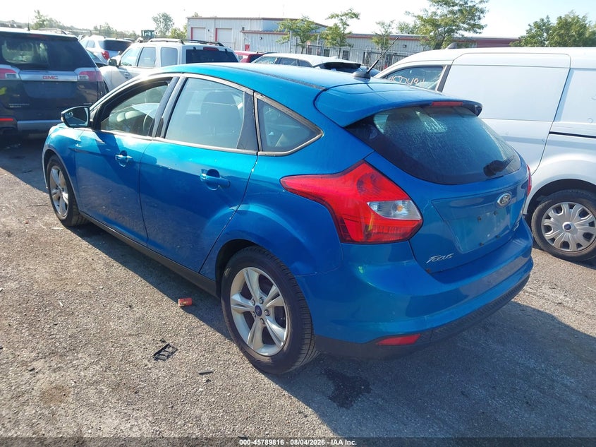 Vin: 1fadp3k20el431995, lot: 46288640, ford focus se 20143