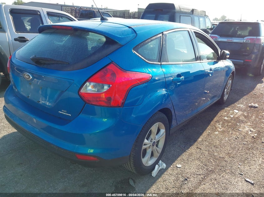 Vin: 1fadp3k20el431995, lot: 46288640, ford focus se 20144