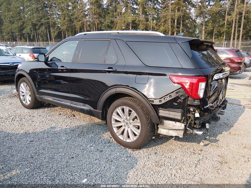 Vin: 1fmsk8fh8lga45192, lot: 46288645, ford explorer limited 20203