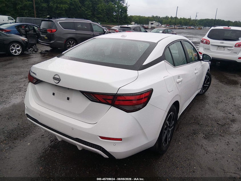 Vin: 3n1ab8cvxsy360019, lot: 46288648, nissan sentra sv 20254