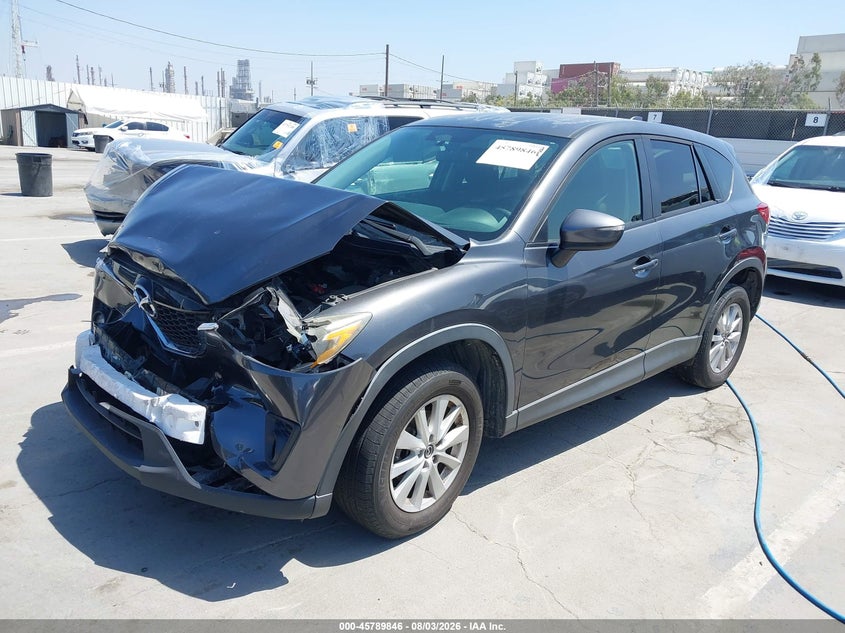 Vin: jm3ke4cy8f0546404, lot: 46288670, mazda cx-5 touring 20152