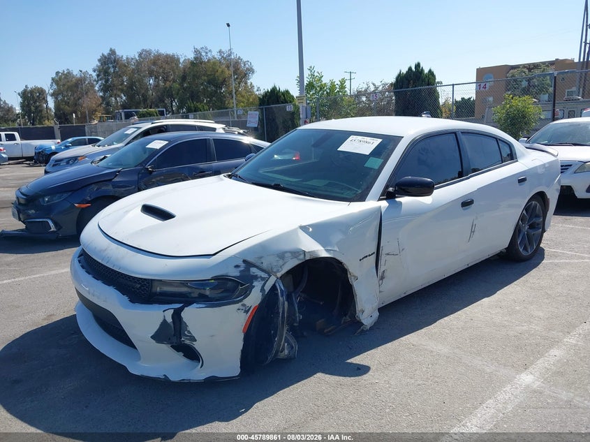Vin: 2c3cdxct0mh628582, lot: 46288685, dodge charger r/t rwd 20212