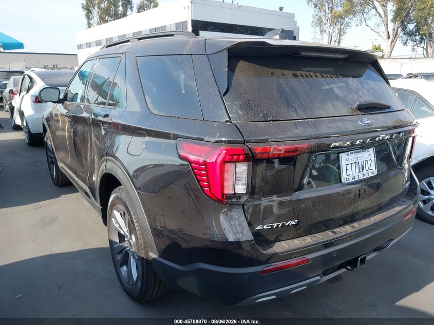Vin: 1fmuk8dh7tgc11231, lot: 46288694, ford explorer active 20263