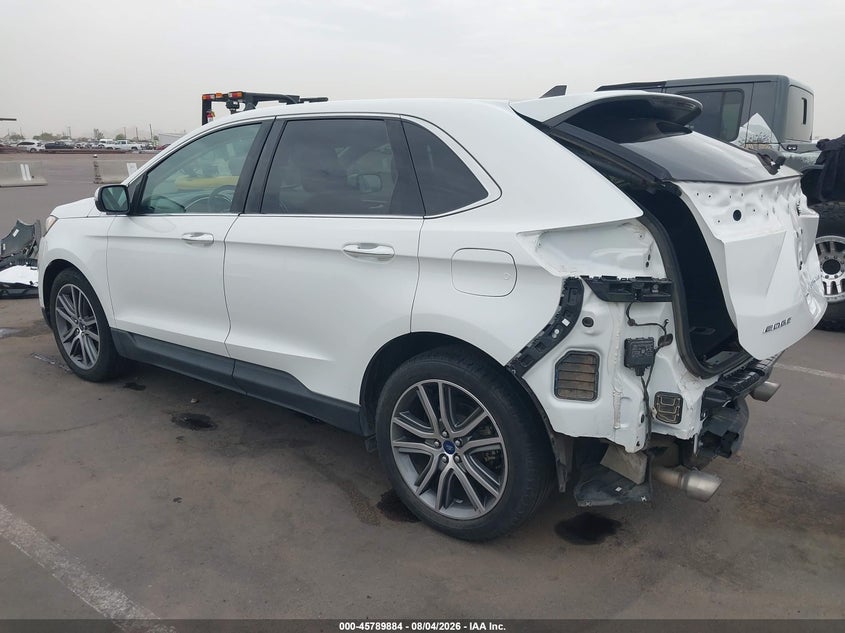 Vin: 2fmpk3k93lbb55789, lot: 46288708, ford edge titanium 20203
