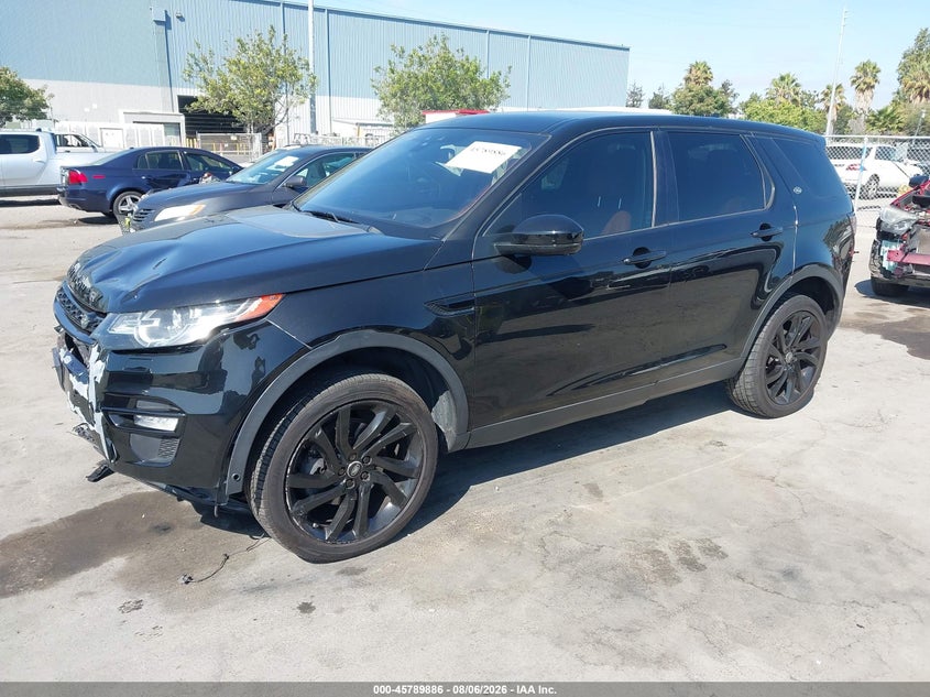 Vin: salct2bgxgh593638, lot: 46288710, land rover discovery sport hse lux 20162