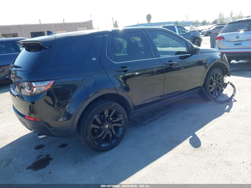 Vin: salct2bgxgh593638, lot: 46288710, land rover discovery sport hse lux 20164