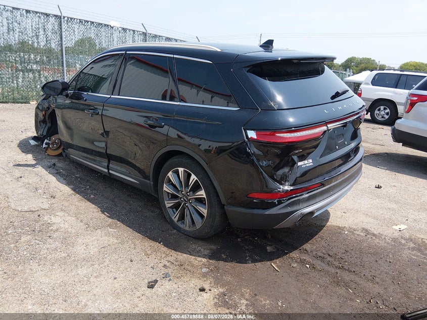 Vin: 5lmcj2d95mul02342, lot: 46288712, lincoln corsair reserve 20213