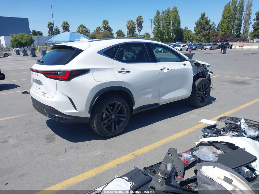 Vin: jtjhkcfz0r2025290, lot: 46288731, lexus nx 450h+ luxury 20244