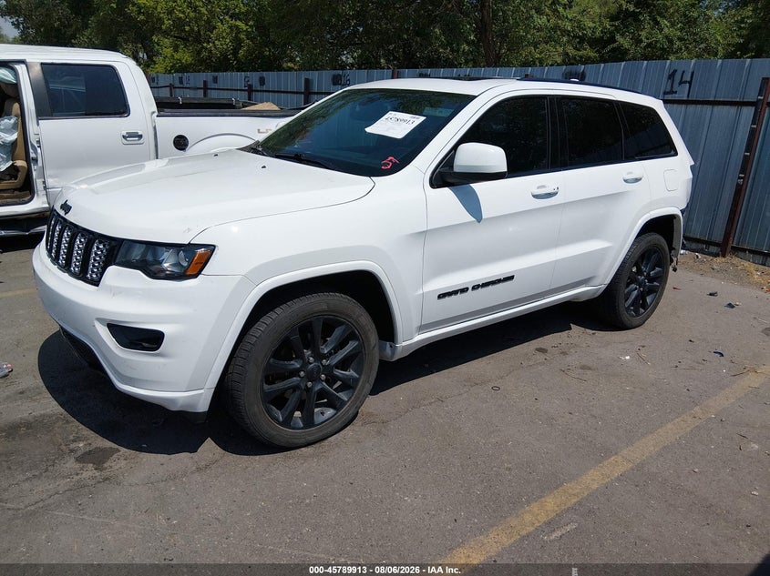 Vin: 1c4rjfag5jc357936, lot: 46288737, jeep grand cherokee altitude 4x4 20182