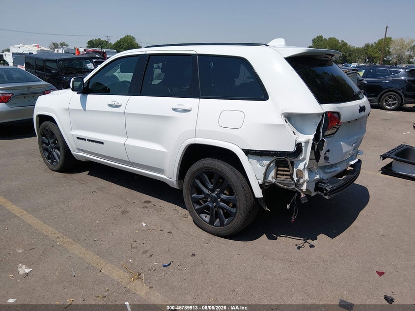 Vin: 1c4rjfag5jc357936, lot: 46288737, jeep grand cherokee altitude 4x4 20183
