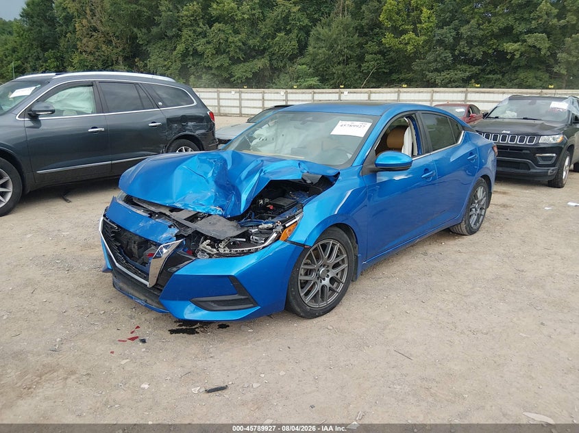 Vin: 3n1ab8cv5ly245779, lot: 46288751, nissan sentra sv xtronic cvt 20202