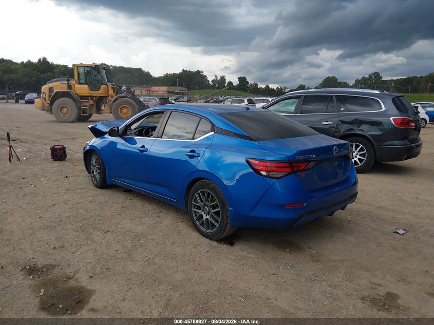 Vin: 3n1ab8cv5ly245779, lot: 46288751, nissan sentra sv xtronic cvt 20203