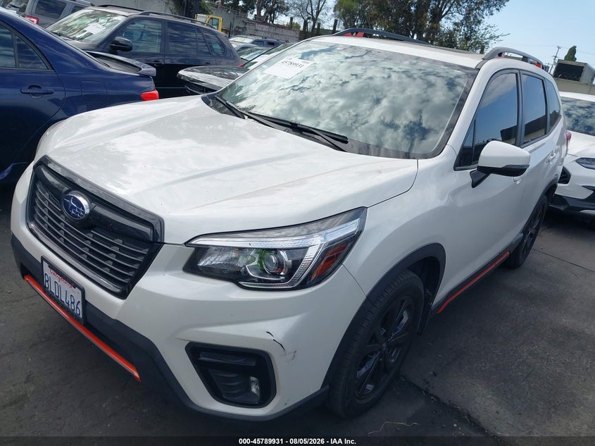 Vin: jf2skakc4kh567379, lot: 46288755, subaru forester sport 20192