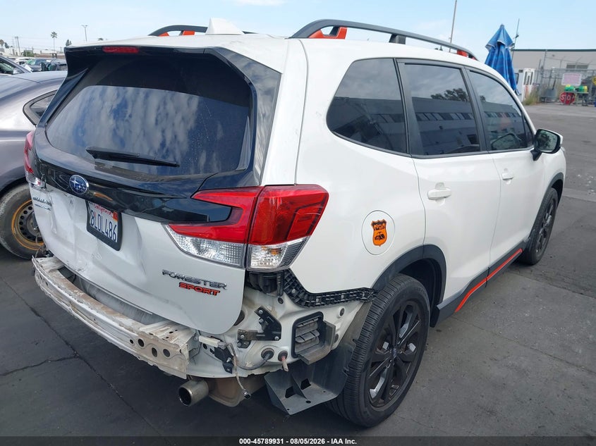 Vin: jf2skakc4kh567379, lot: 46288755, subaru forester sport 20194