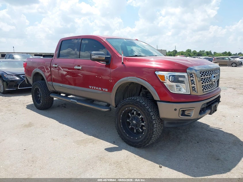 Vin: 1n6aa1e51kn515880, lot: 46288768, nissan titan platinum reserve 2019 img_1
