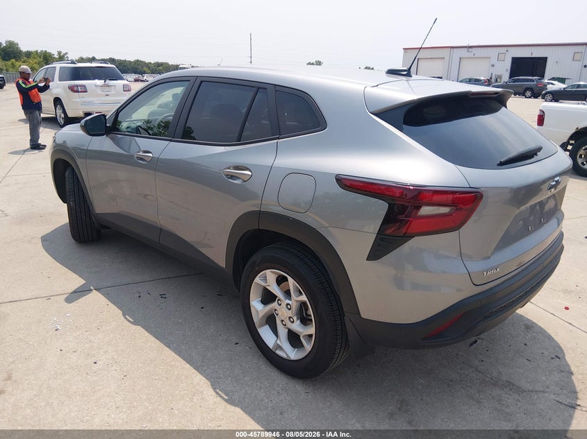 Vin: kl77lfep4tc010982, lot: 46288770, chevrolet trax fwd ls 20263
