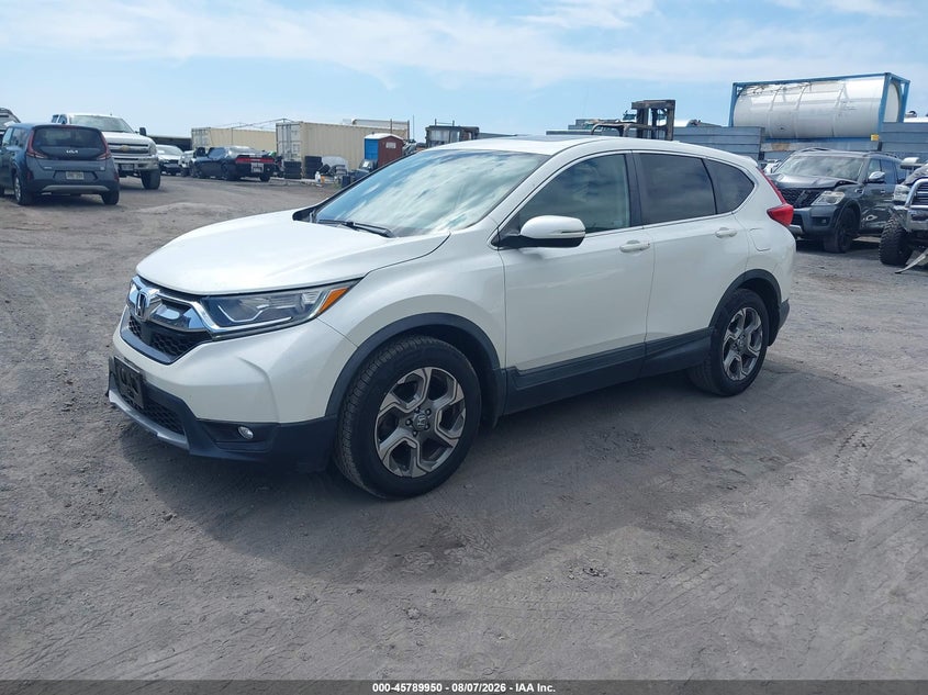 Vin: 2hkrw2h8xjh653404, lot: 46288774, honda cr-v ex-l/ex-l navi 20182