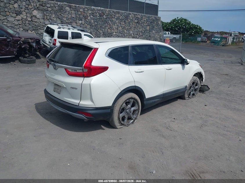Vin: 2hkrw2h8xjh653404, lot: 46288774, honda cr-v ex-l/ex-l navi 20184