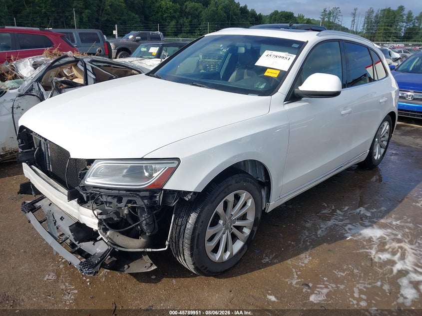 Vin: wa1cfafp3da089353, lot: 46288775, audi q5 2.0t premium 20132