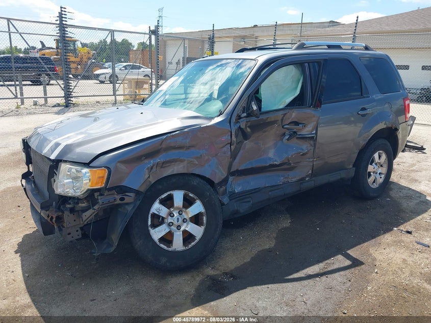 Vin: 1fmcu9eg8cka29732, lot: 46288796, ford escape limited 20122