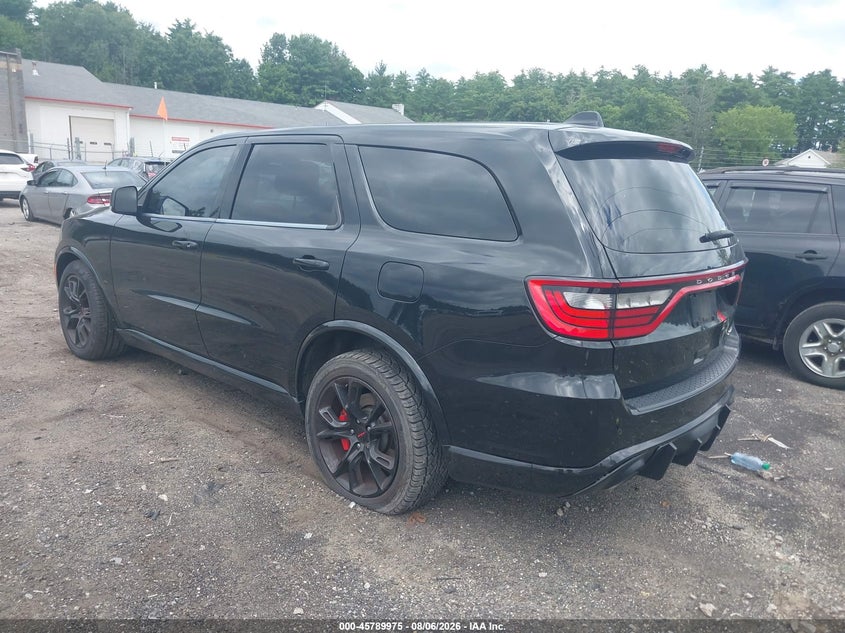 Vin: 1c4sdjgj1jc213833, lot: 46288799, dodge durango srt awd 20183
