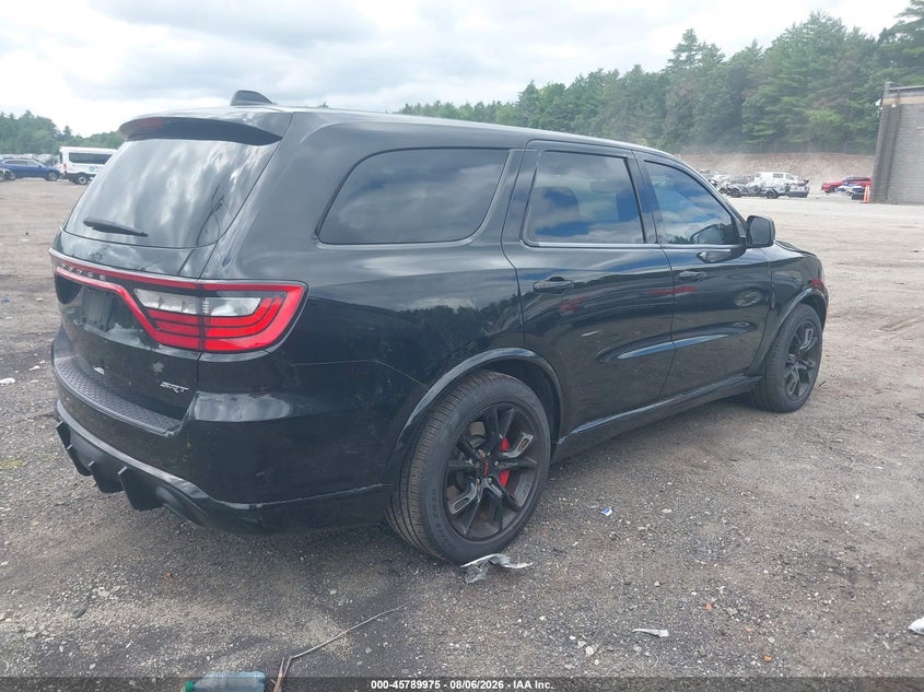 Vin: 1c4sdjgj1jc213833, lot: 46288799, dodge durango srt awd 20184