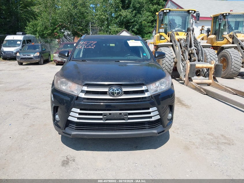 TOYOTA HIGHLANDER 2018 VIN 5TDJZRFH3JS836931
