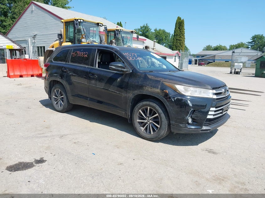 TOYOTA HIGHLANDER 2018 VIN 5TDJZRFH3JS836931