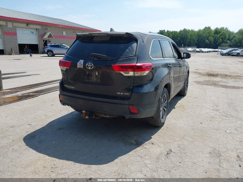 TOYOTA HIGHLANDER 2018 VIN 5TDJZRFH3JS836931