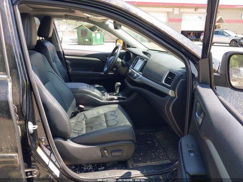 TOYOTA HIGHLANDER 2018 VIN 5TDJZRFH3JS836931