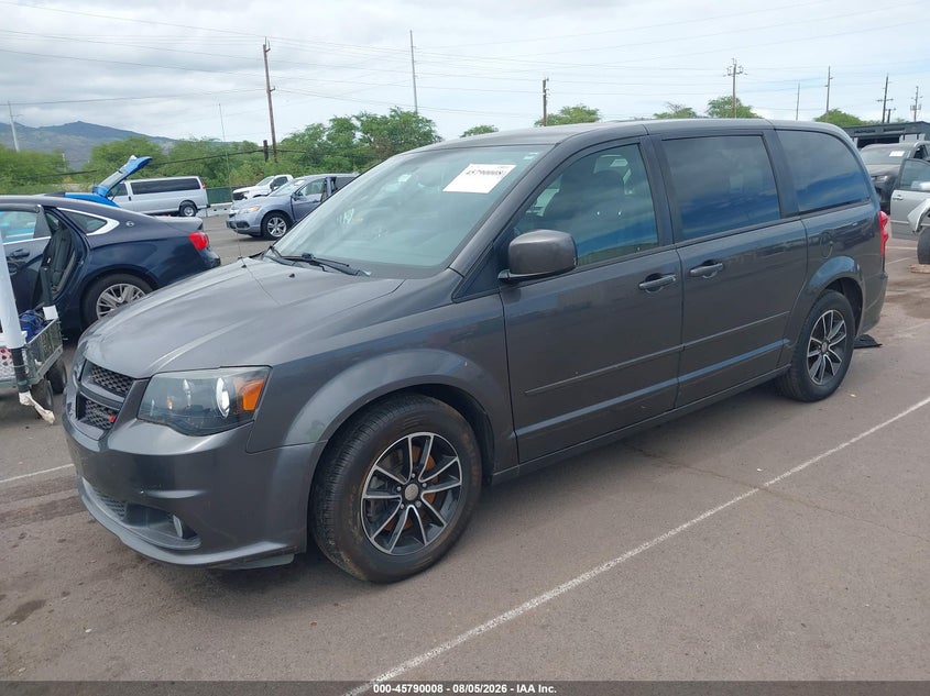Vin: 2c4rdgcg8gr401891, lot: 46288832, dodge grand caravan sxt 20162