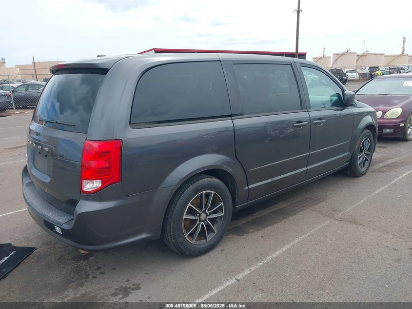 Vin: 2c4rdgcg8gr401891, lot: 46288832, dodge grand caravan sxt 20164