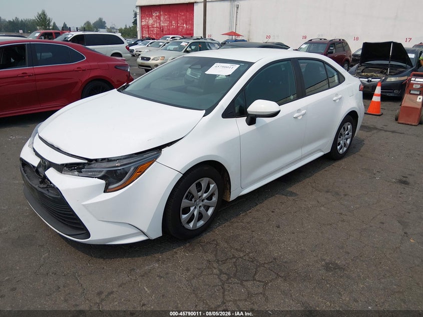 Vin: 5yfb4mde9pp027692, lot: 46288835, toyota corolla le 20232