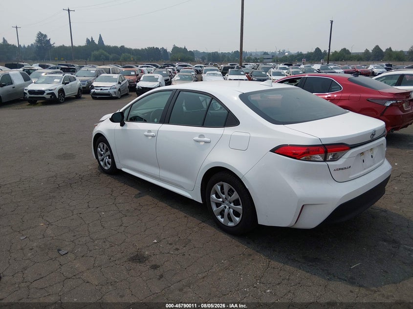 Vin: 5yfb4mde9pp027692, lot: 46288835, toyota corolla le 20233