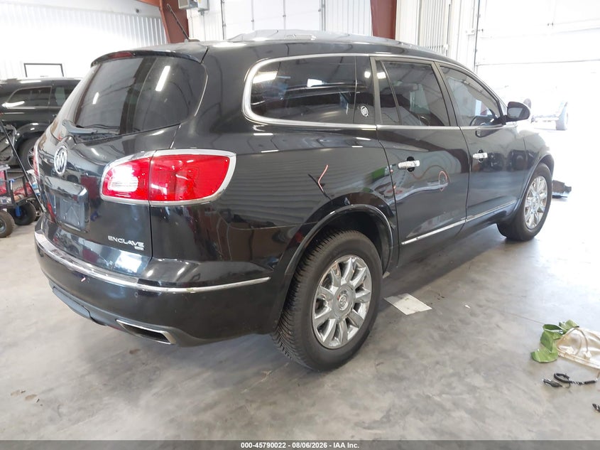 Vin: 5gakvckd1dj103845, lot: 46288846, buick enclave leather 20134
