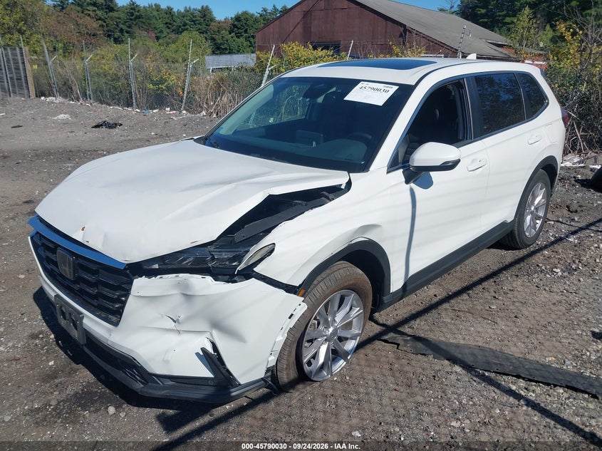 Vin: 2hkrs4h74sh421980, lot: 46288854, honda cr-v ex-l awd 20252