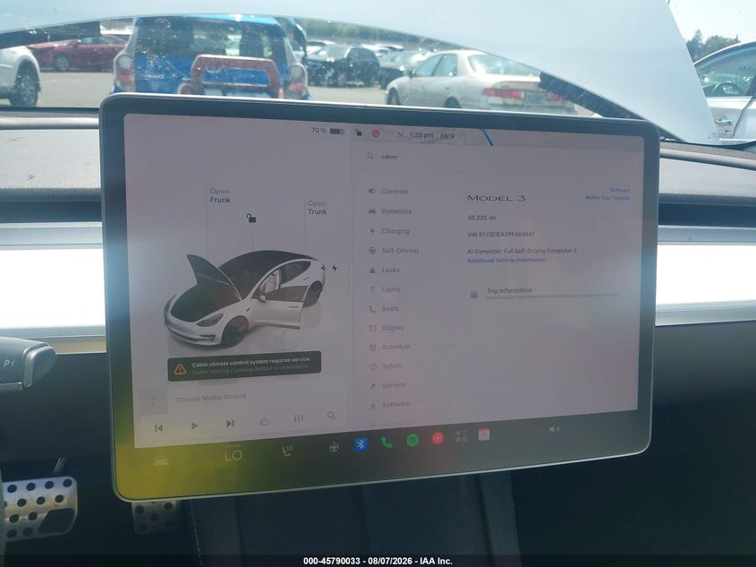 2023 TESLA MODEL 3 REAR-WHEEL DRIVE · Photo 7