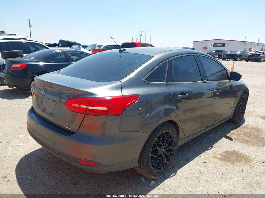 Vin: 1fadp3f25fl341169, lot: 46288877, ford focus se 20154