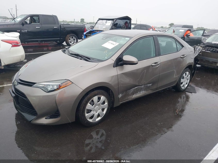 Vin: 5yfburhe2hp678302, lot: 46288887, toyota corolla le 20172