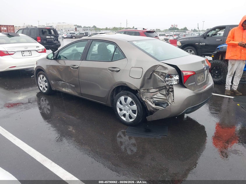 Vin: 5yfburhe2hp678302, lot: 46288887, toyota corolla le 20173