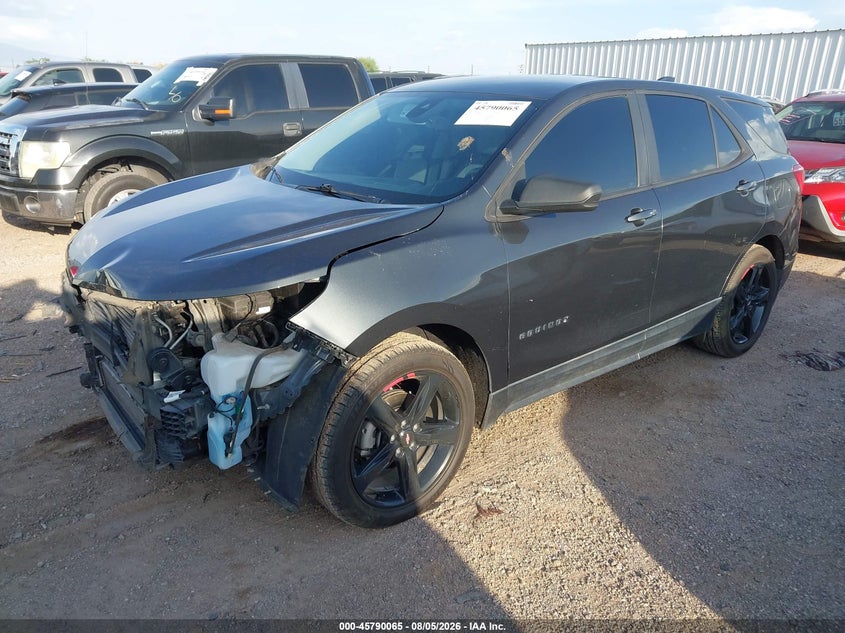 Vin: 3gnaxhev4ls646357, lot: 46288889, chevrolet equinox fwd ls 20202