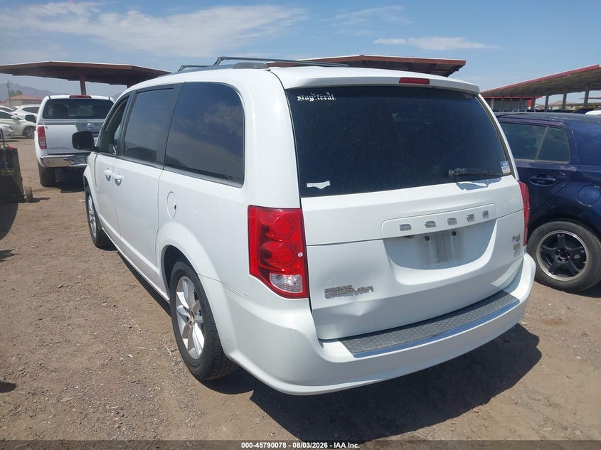 Vin: 2c4rdgcg2jr266866, lot: 46288902, dodge grand caravan sxt 20183