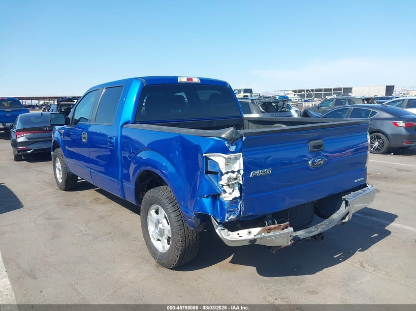 Vin: 1ftew1cm3dkd09948, lot: 46288910, ford f-150 xlt 20133