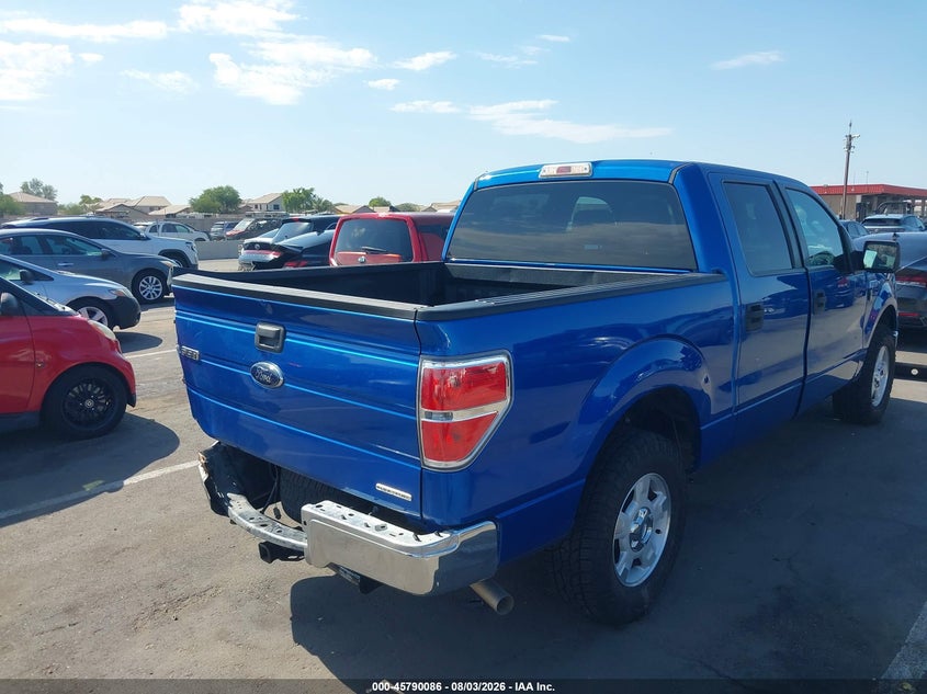 Vin: 1ftew1cm3dkd09948, lot: 46288910, ford f-150 xlt 20134